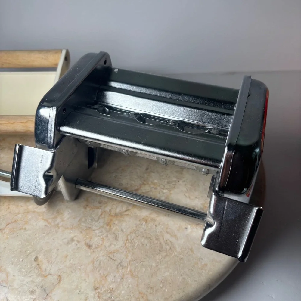 Imperia Ravioli Maker Attachment OS Silver Chrome Italian Pasta Machine